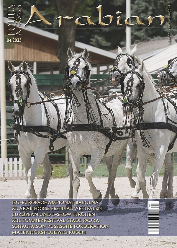 aktuelle Ausgabe - EQUUS ARABIAN - Magazin für Arabische Pferde